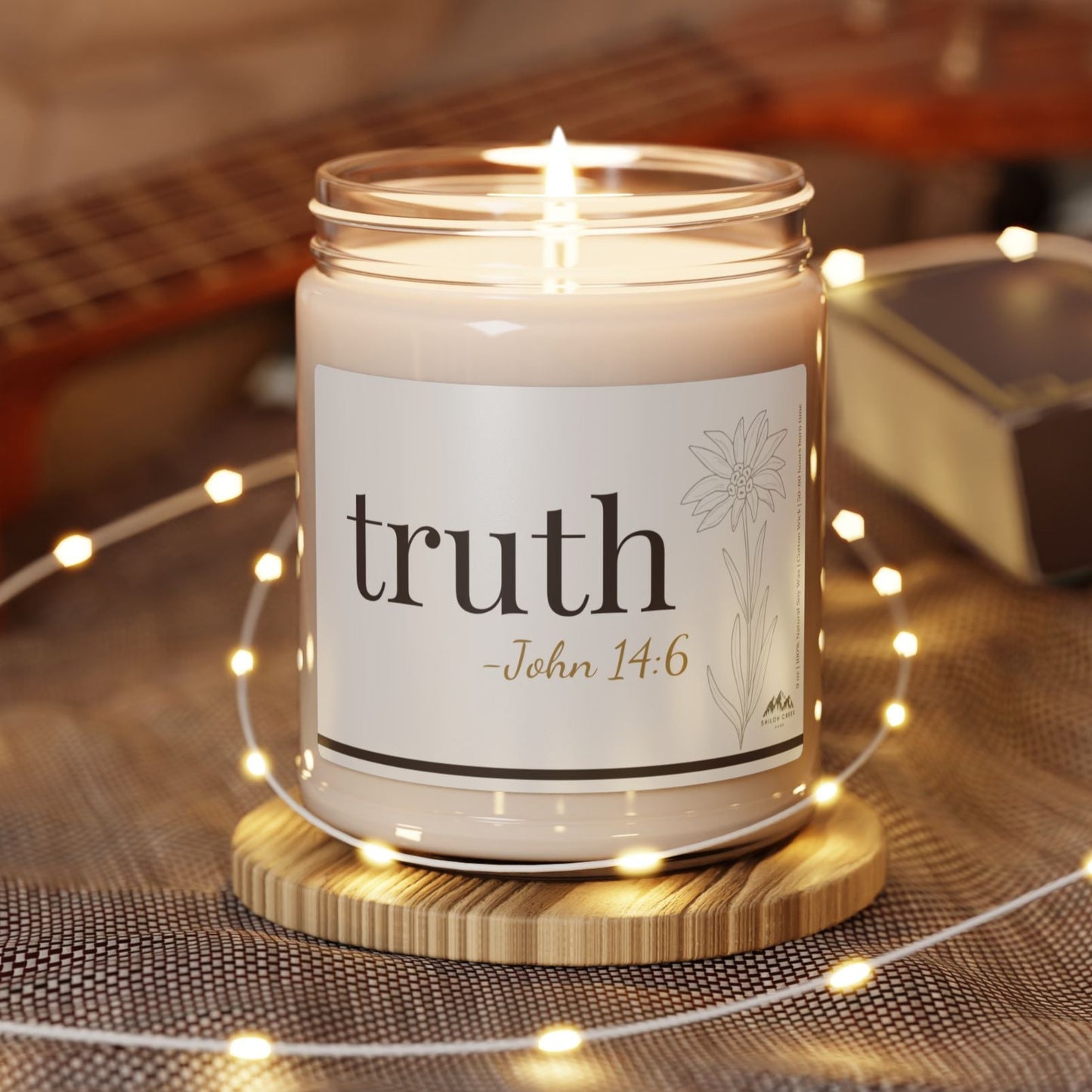 Truth Candle - John 14:6, 9 oz Soy Wax Candle