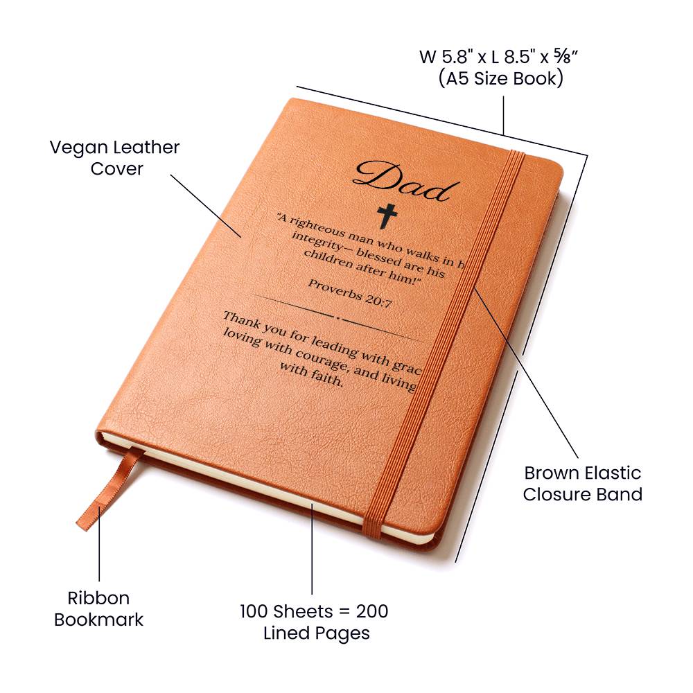Leather Journal for Dad – Father's Day Gift